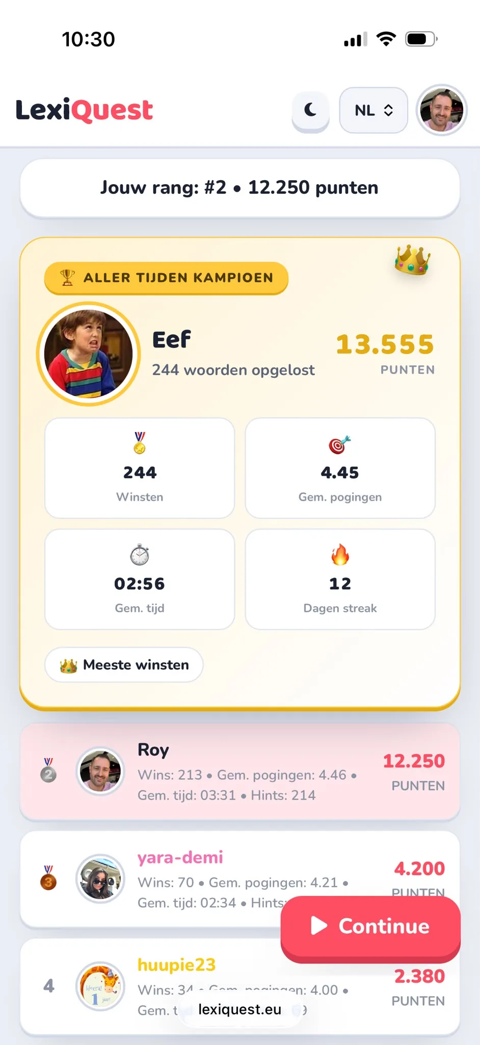 LexiQuest screenshot 3