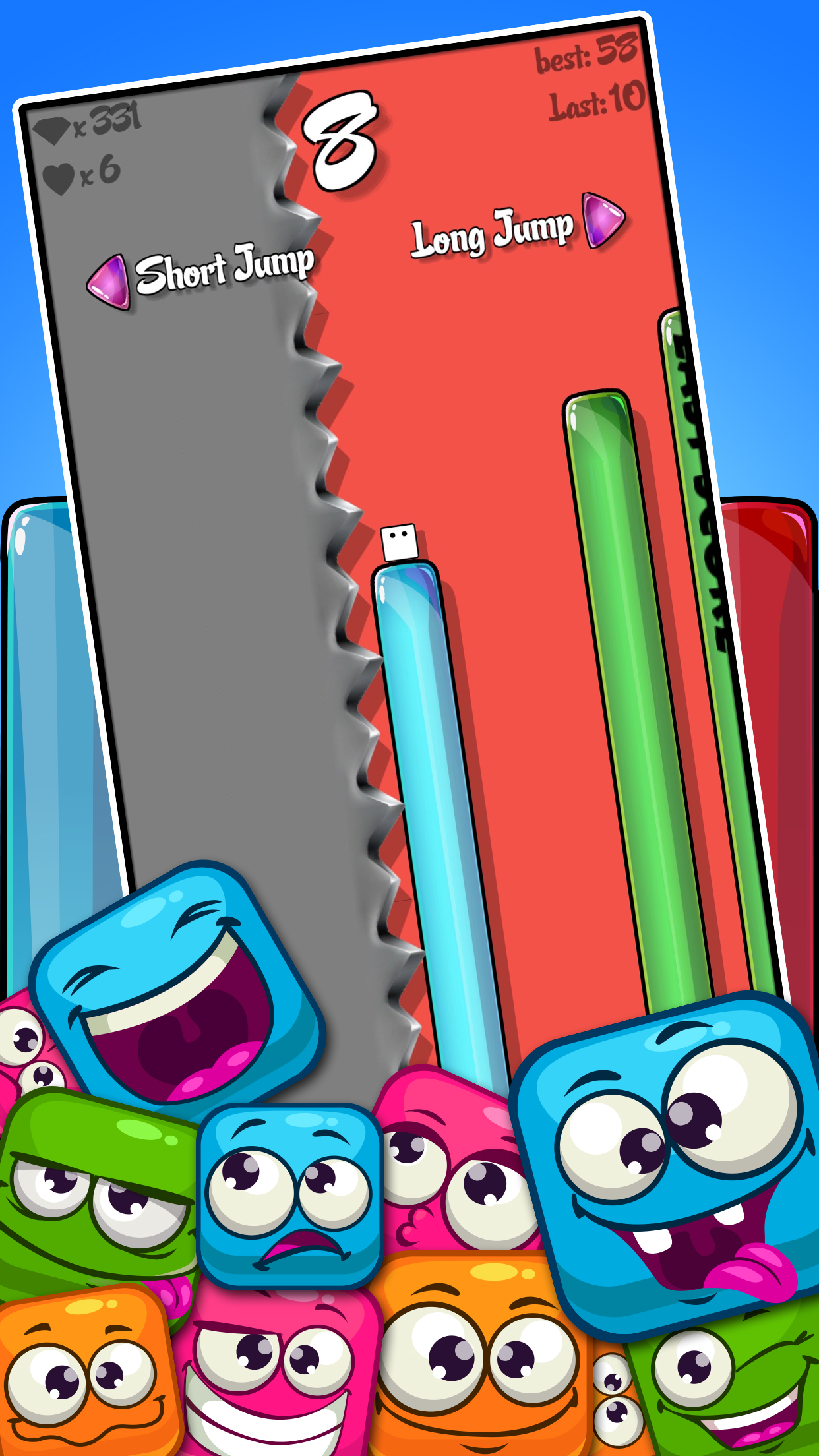 Mr Crazy Monster Jump